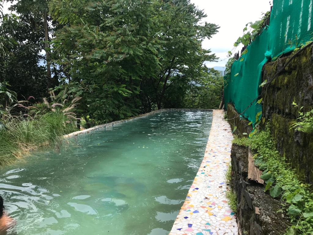 Edke villa on the pond