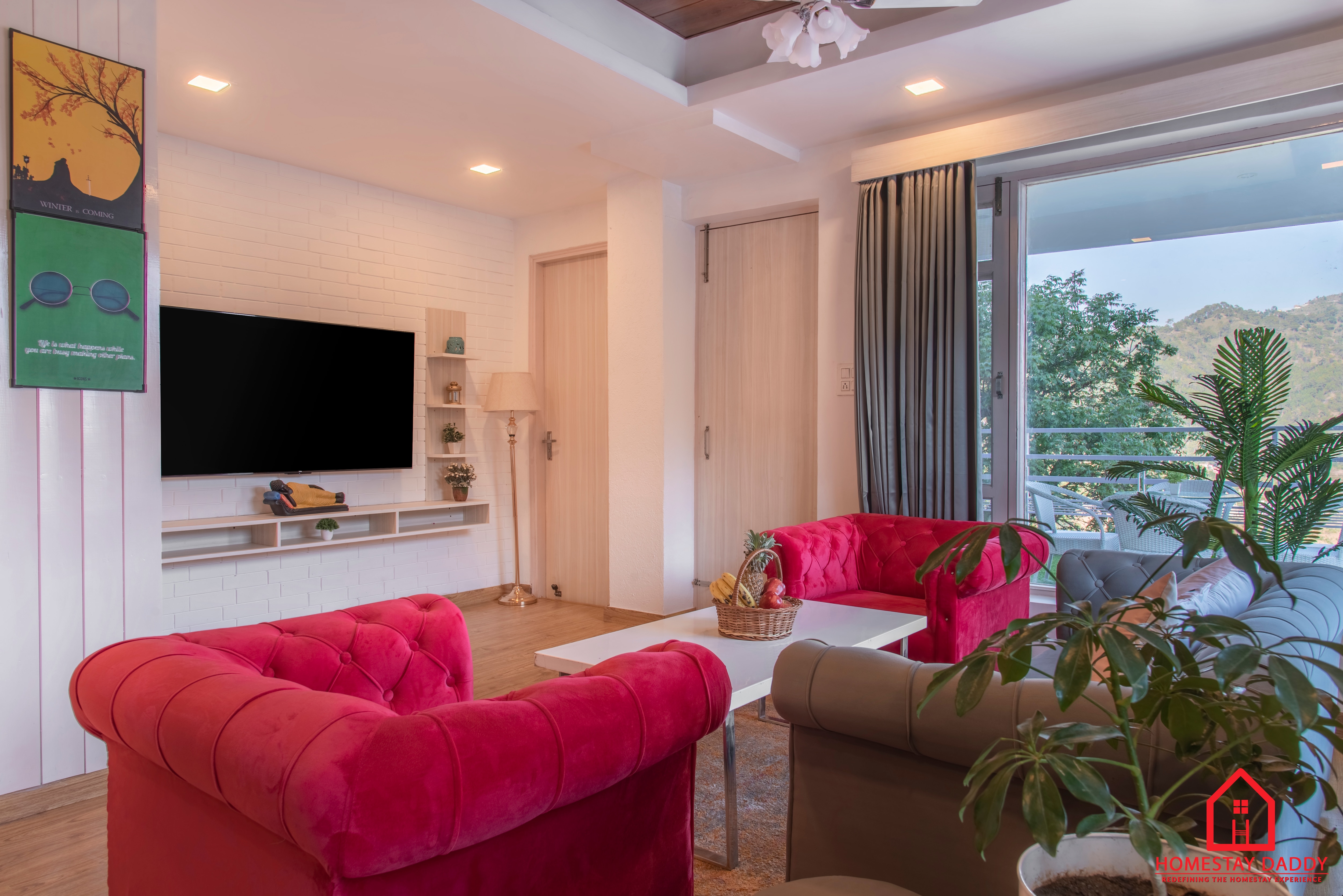 The BelleVille -Fully AC 2BHK-by HomestayDaddy - Tap to explore photos