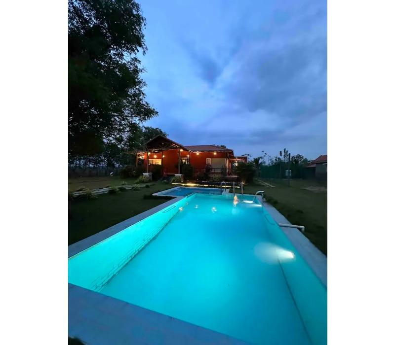 3Bhk cottage pvt pool  gazeebo - Tap to explore photos