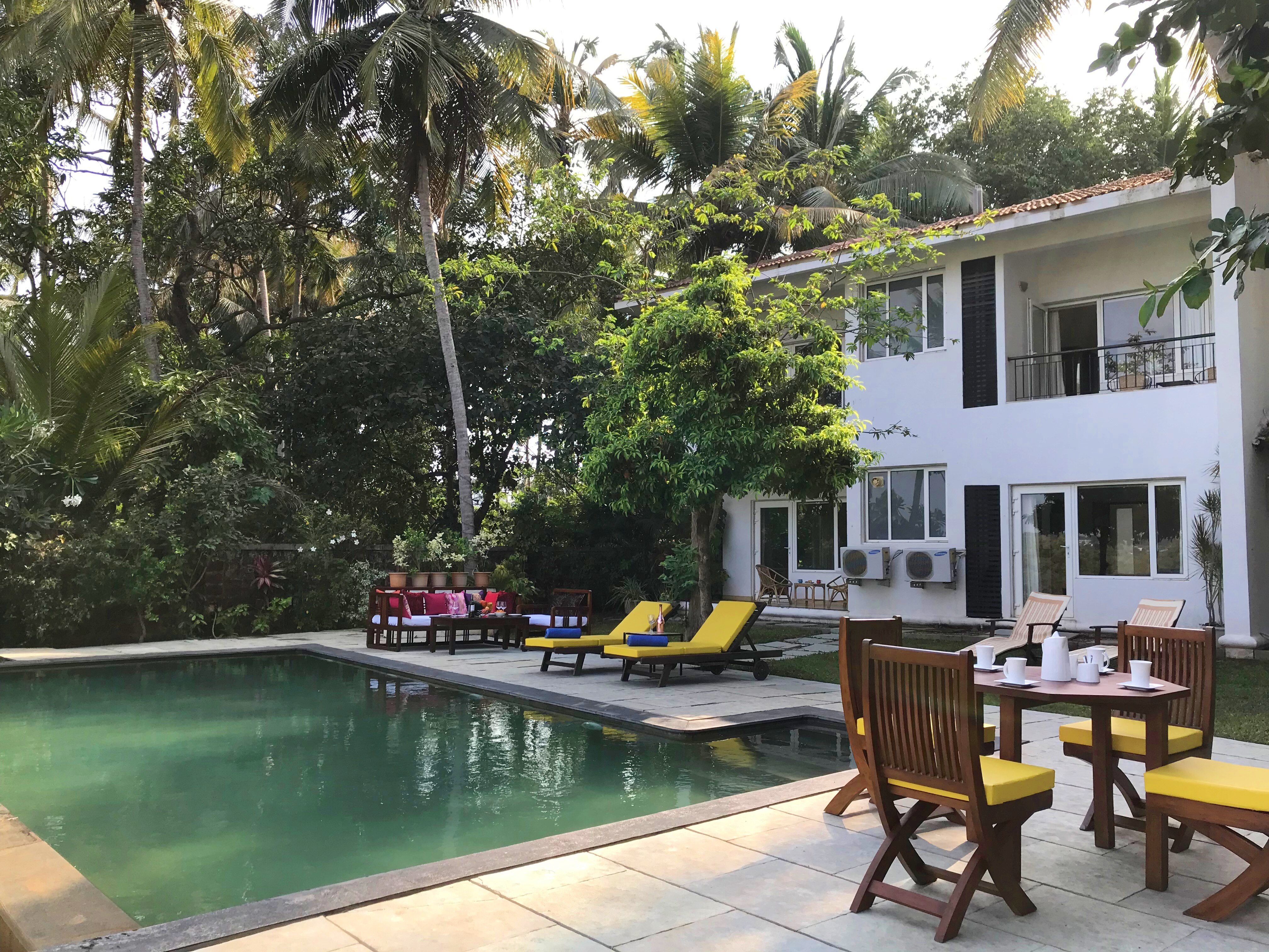 Chikoo Sky New 4BHK Villa Private Pool Candolim - Tap to explore photos