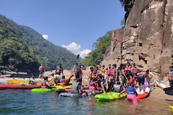 RiverRuns campsite Shnongpdeng, Mawlynnong