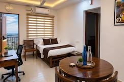 Fully furnished 1 BHK with temple view, Guruvayur