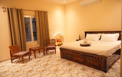 Suite Room with Pvt Balcony and Farm View