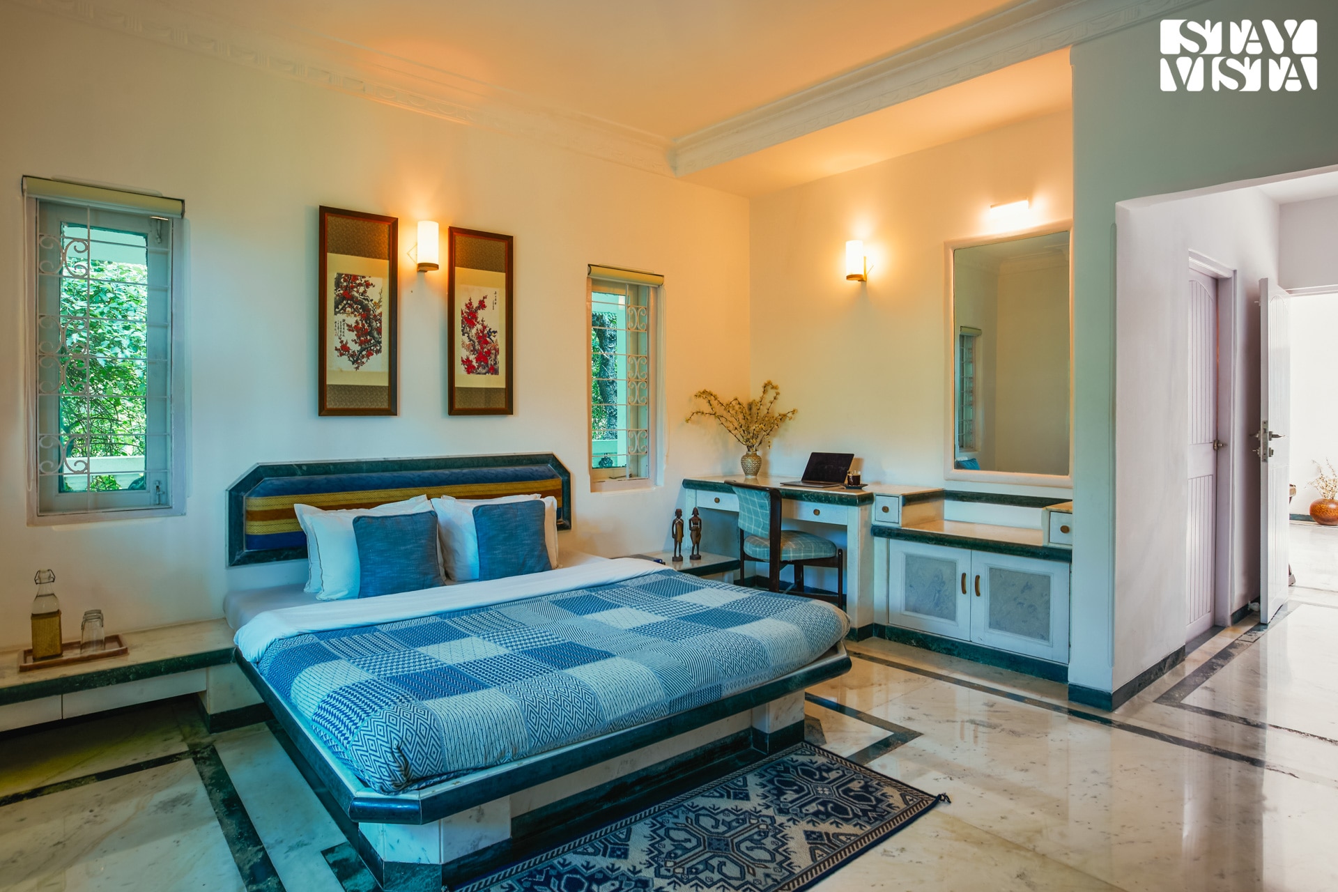 StayVista at Villa Bharat - 3BR w/ Lawn and Views - Tap to explore photos