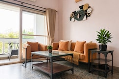 ARA (302) - Bright 2BHK with Two Balconies, Pool Access, Goa