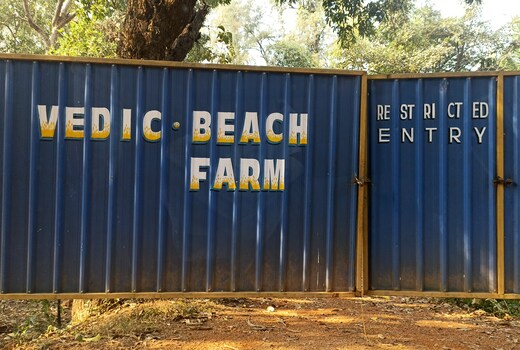 Vedic beach farm tents