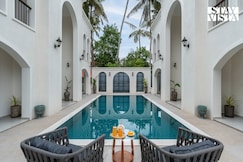 StayVista at Roze Home w/ Open Terrace, Pool & Pet Friendly, Goa