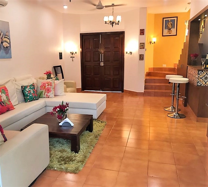 Candolim Beach Touch 3 BHK Villa Blue Palm C 11 - Tap to explore photos