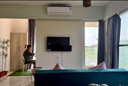 Casa Aura-Balcny Stdio Apt-Near Balewadi High Strt