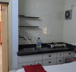AC Studio Room with 24/7 private entrance with lock & Key