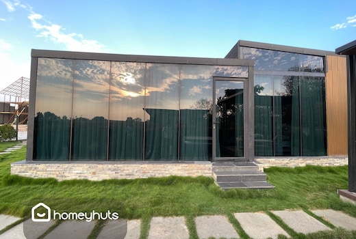 Medlin 1 | Serene Getaway with Outdoor Jacuzzi in Hyderabad by Homeyhuts