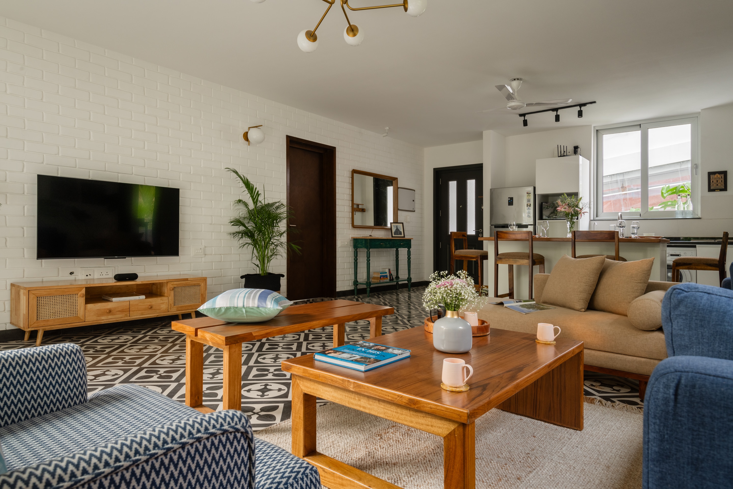 El Rosario- 2BHK Apartment at Reis Magos by the Bluekite(104) - Tap to explore photos