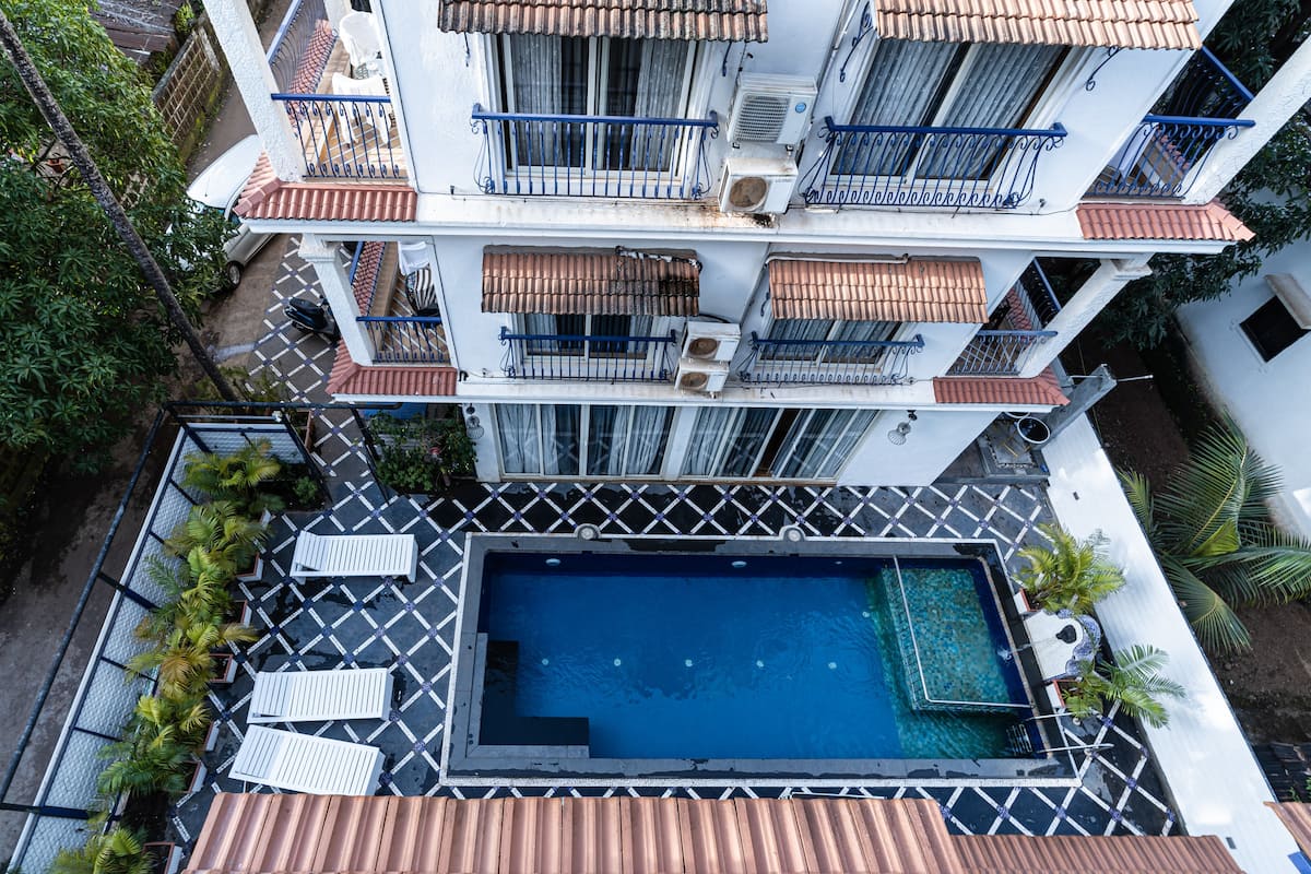 Sky view 3bhk apartment in Vagator - Tap to explore photos