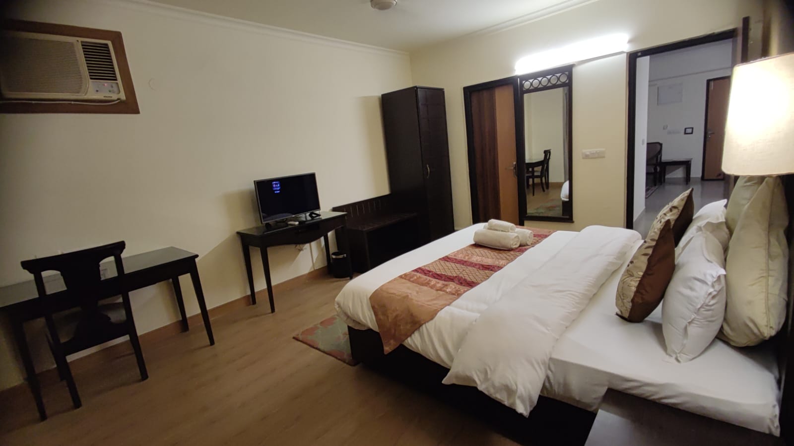Aloha Apartments By Blissful Ganges 2 BHK Unit 4 - Tap to explore photos