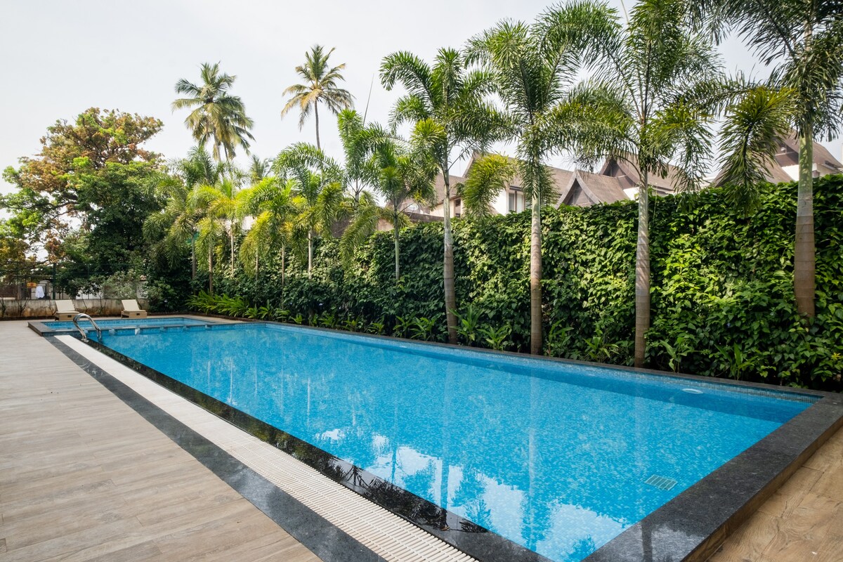 Staymaster The High  2BR  near Candolim Beach - Tap to explore photos
