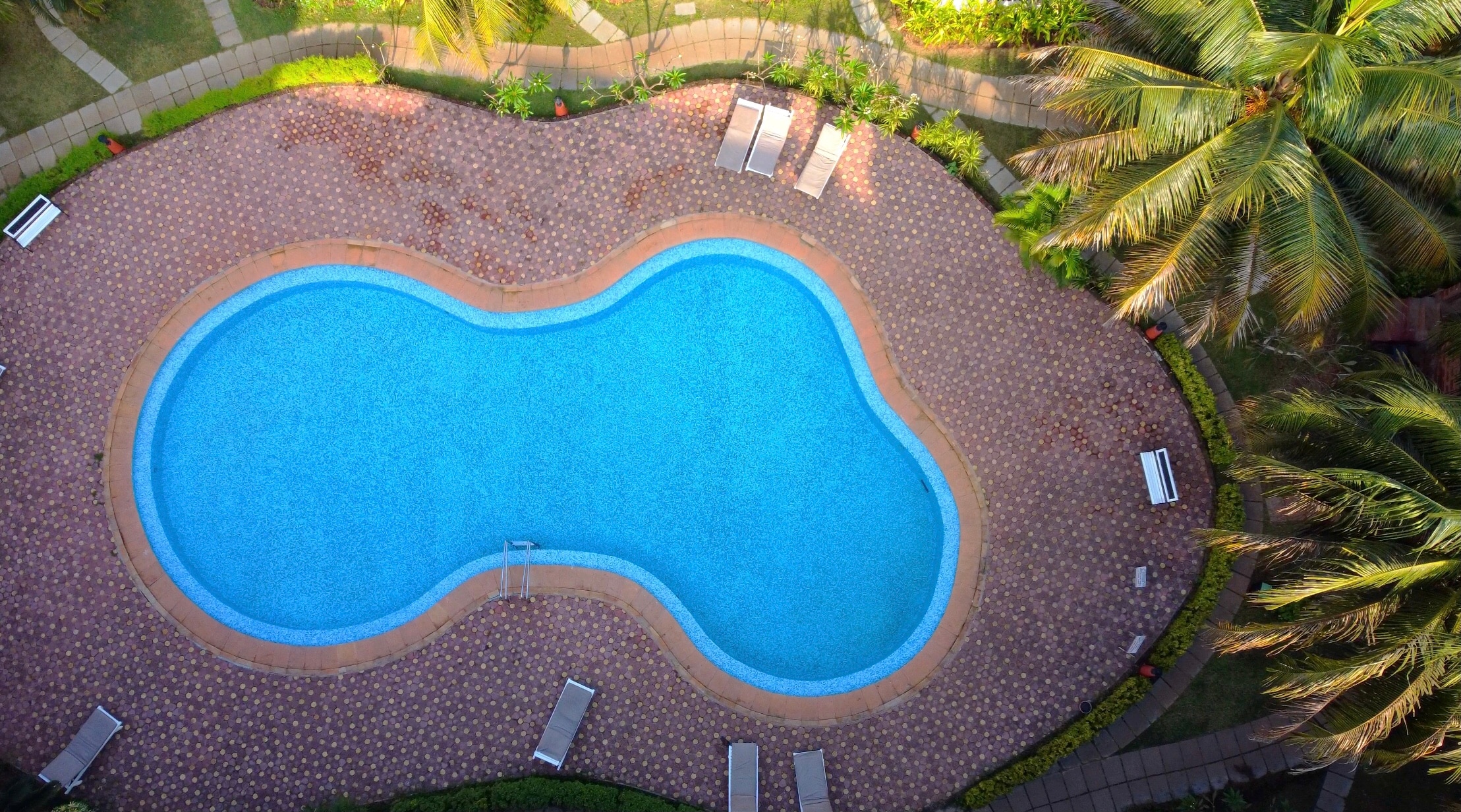 Lakeview 2BHK with Pool Retreat - Tap to explore photos