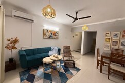 2BHK Close to Candolim Beach The Blue Haven, Goa
