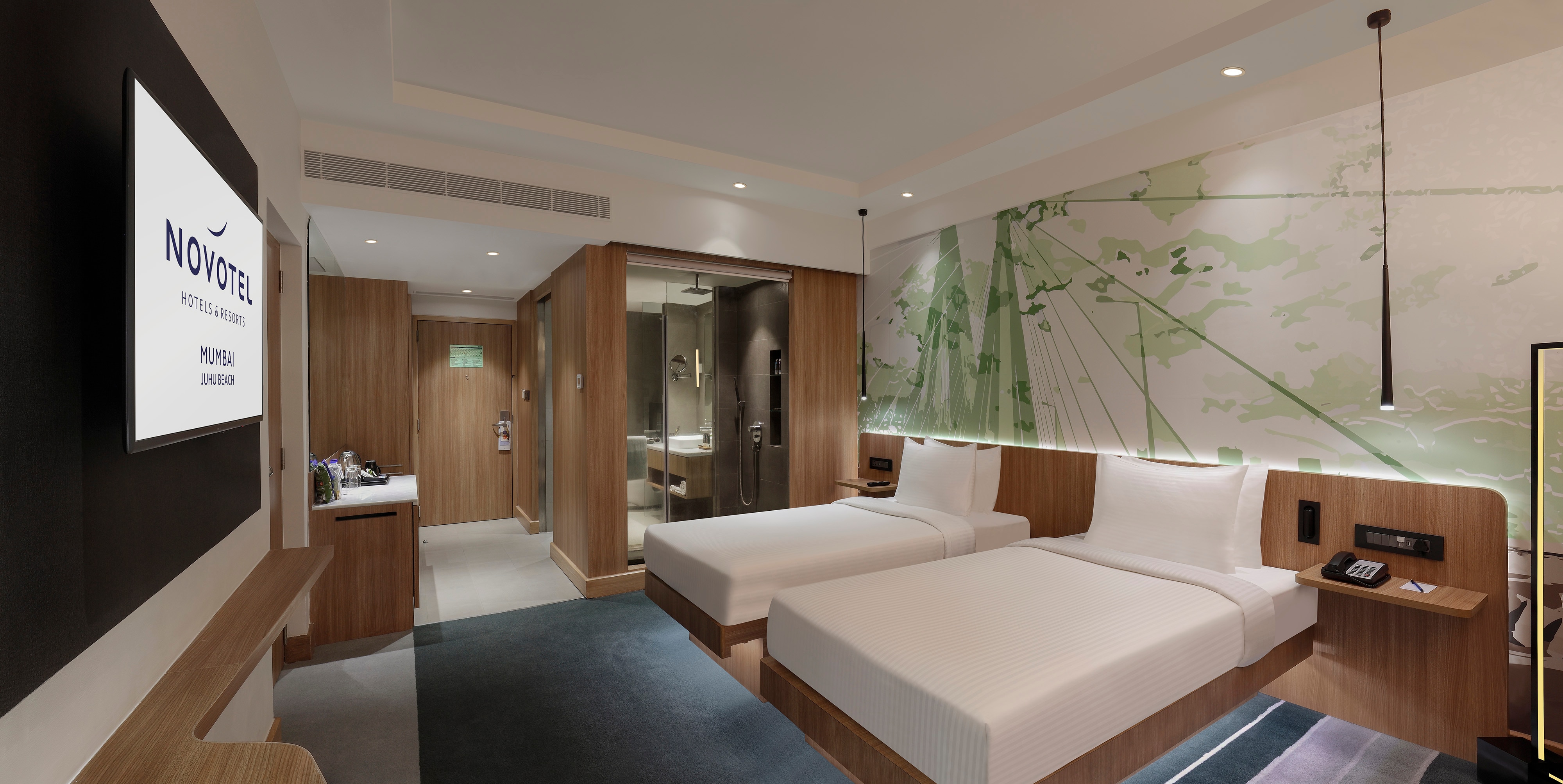 Premier Twin Bed City View - Higher Floor, Buffet Breakfast, Premier Lounge with IMFL Cocktail Hrs. 1