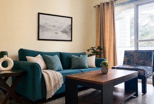 ARA (04) - 2BHK on the Ground Floor, Pool Access | Assagao