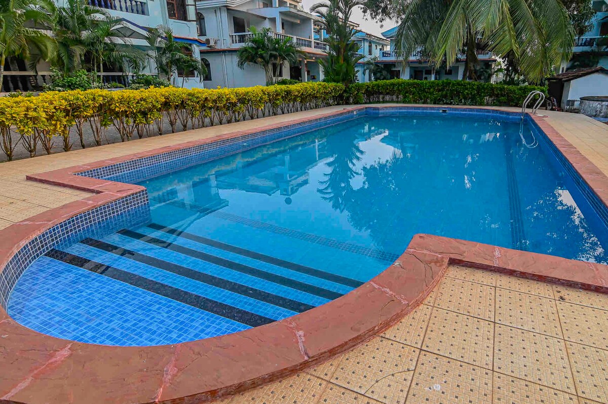 REUINON VILLA IN ARPORA 5MINS TO BAGA BEACH - Tap to explore photos