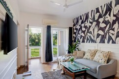 Modern 2BHK Huge Balcony Nature Views Near Beach, Goa