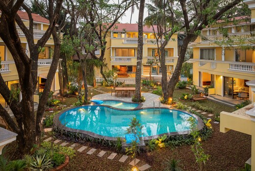 ELIVAAS Kensho Hibiscus | Serene 3-BHK Villa With Common Pool