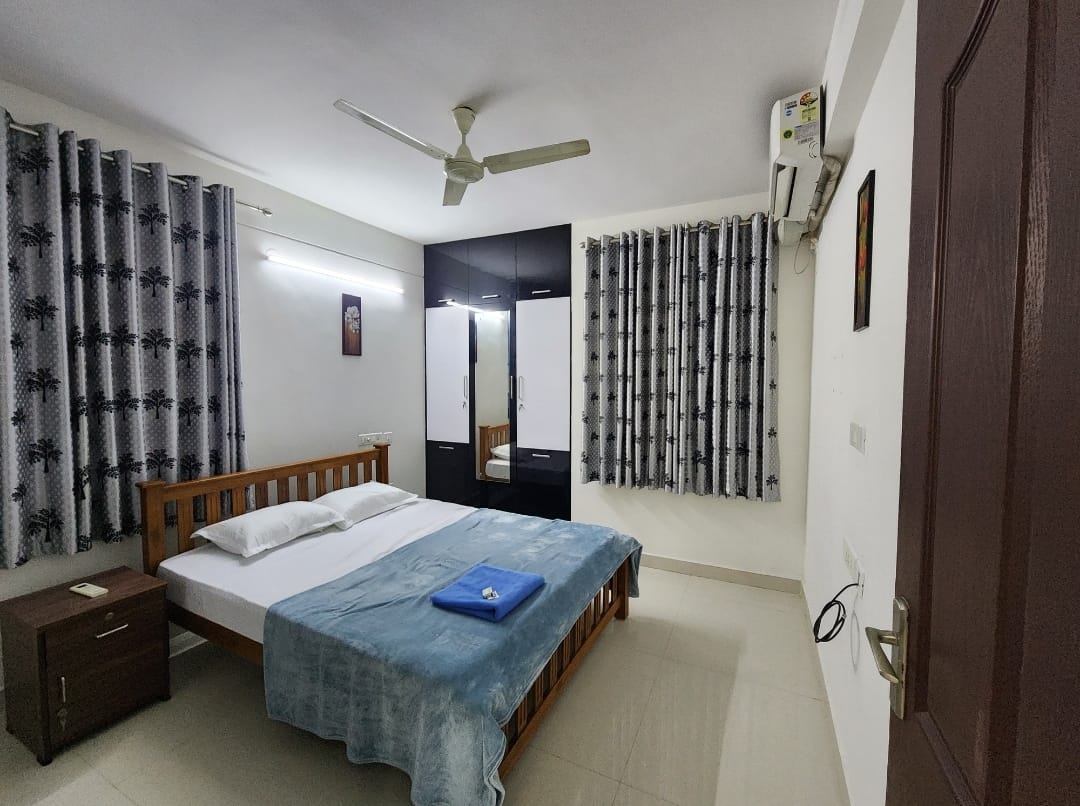 Rooms in a 2BHK Apartment - Tap to explore photos