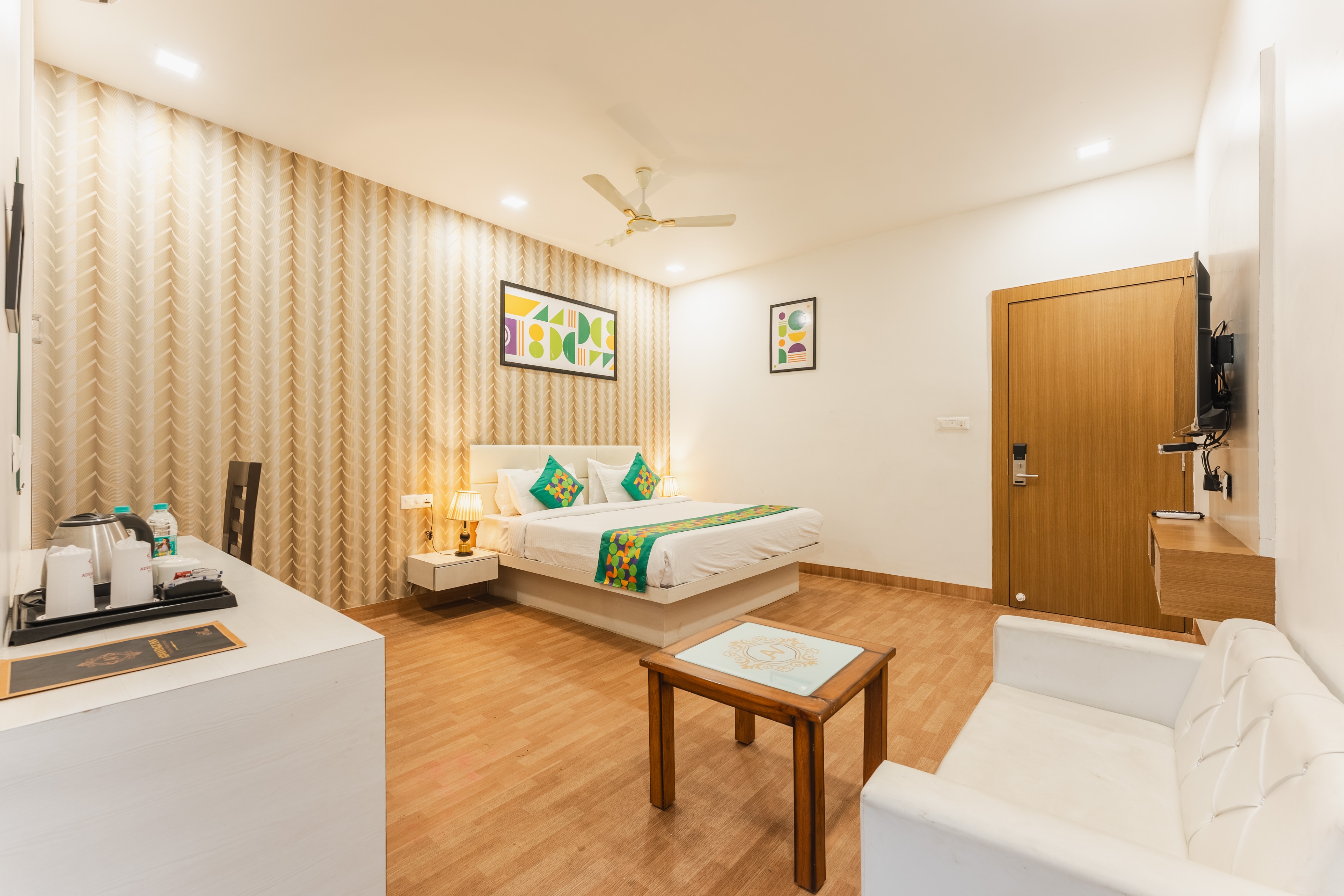 Executive Room Living Sofa Setup