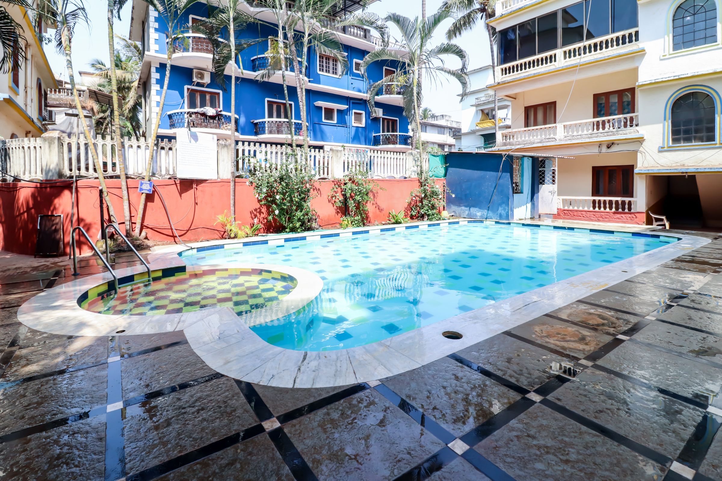 Calangute Alcove |1 BHK Apartment & Pool - Tap to explore photos