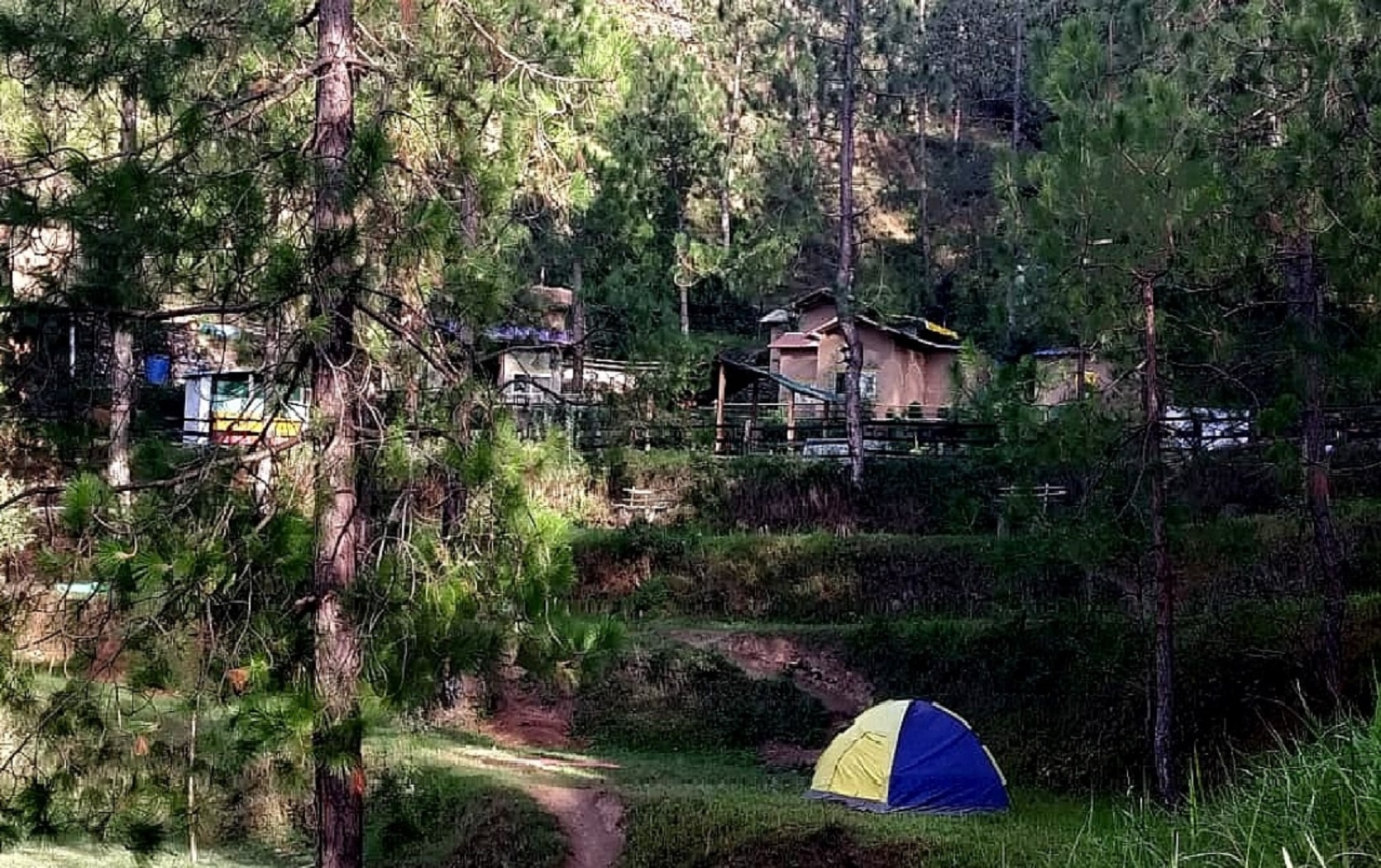 Pine Valley Camps | Mud Houses & Tents 𝗕𝗢𝗢𝗞 Almora Cottage