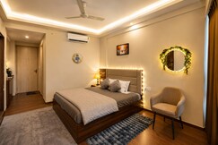 Golden Bliss studio | Private balcony with Best city view, Greater Noida