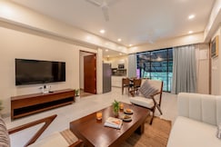 Stylish 2BHK Apartment with Pool near Candolim Beach | Hireavilla, Goa