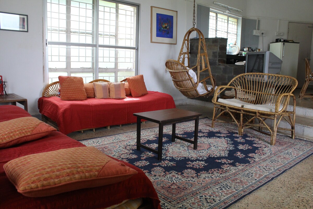 A Cosy Small Family Cottage near Lonavala - Tap to explore photos