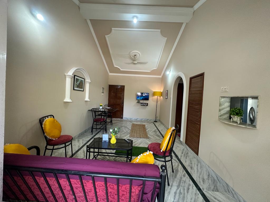Apartment in party hub candolim - Tap to explore photos