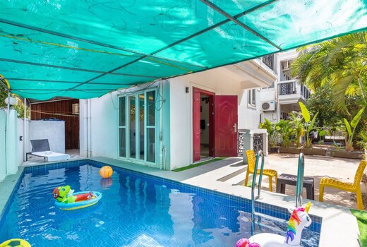 4 BHK Vagator Hideaway Villa A with private Swimming Pool