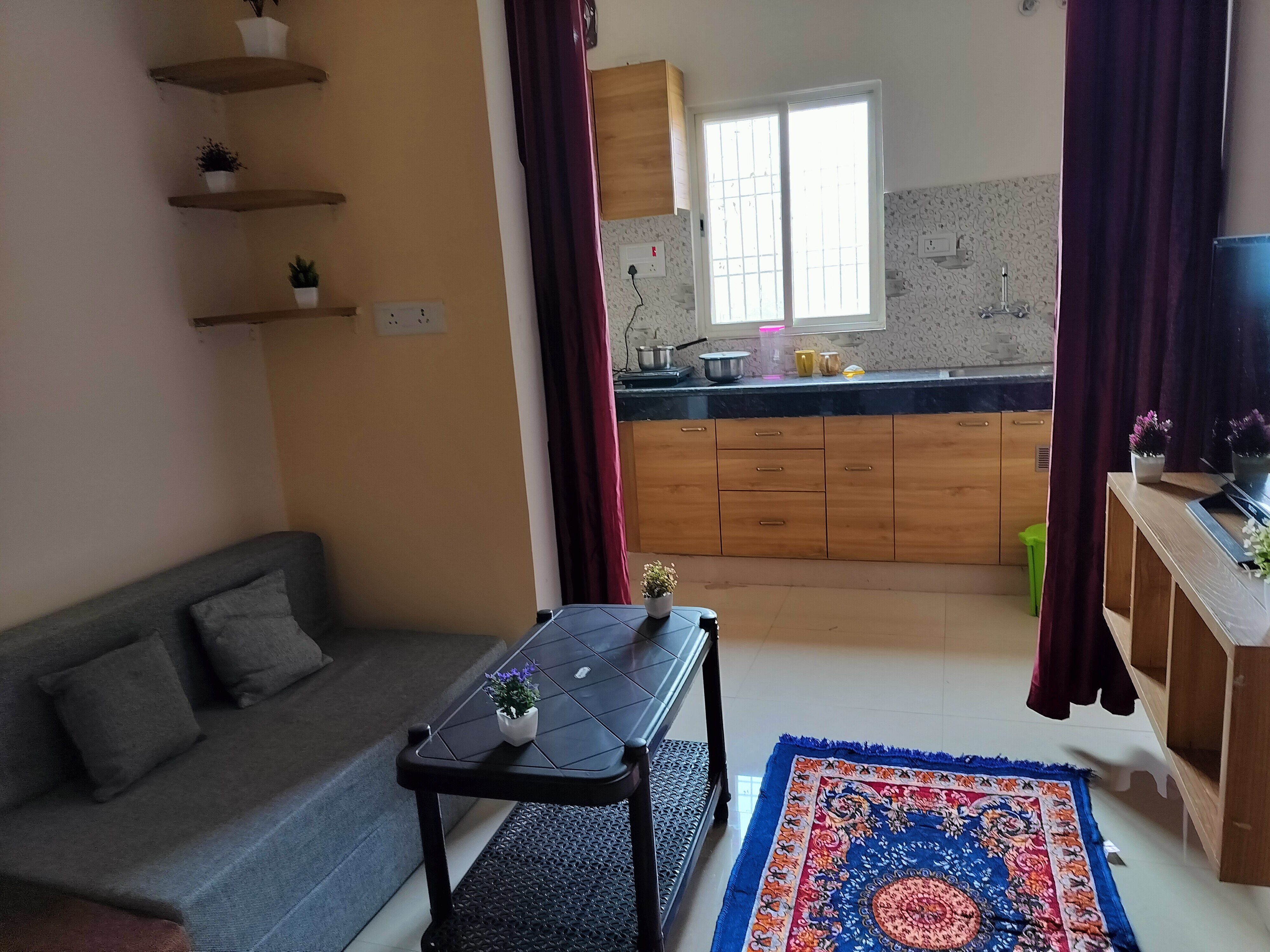 Calm Luxurious Entire One BHK Flat In Bodhgaya 301 - Tap to explore photos