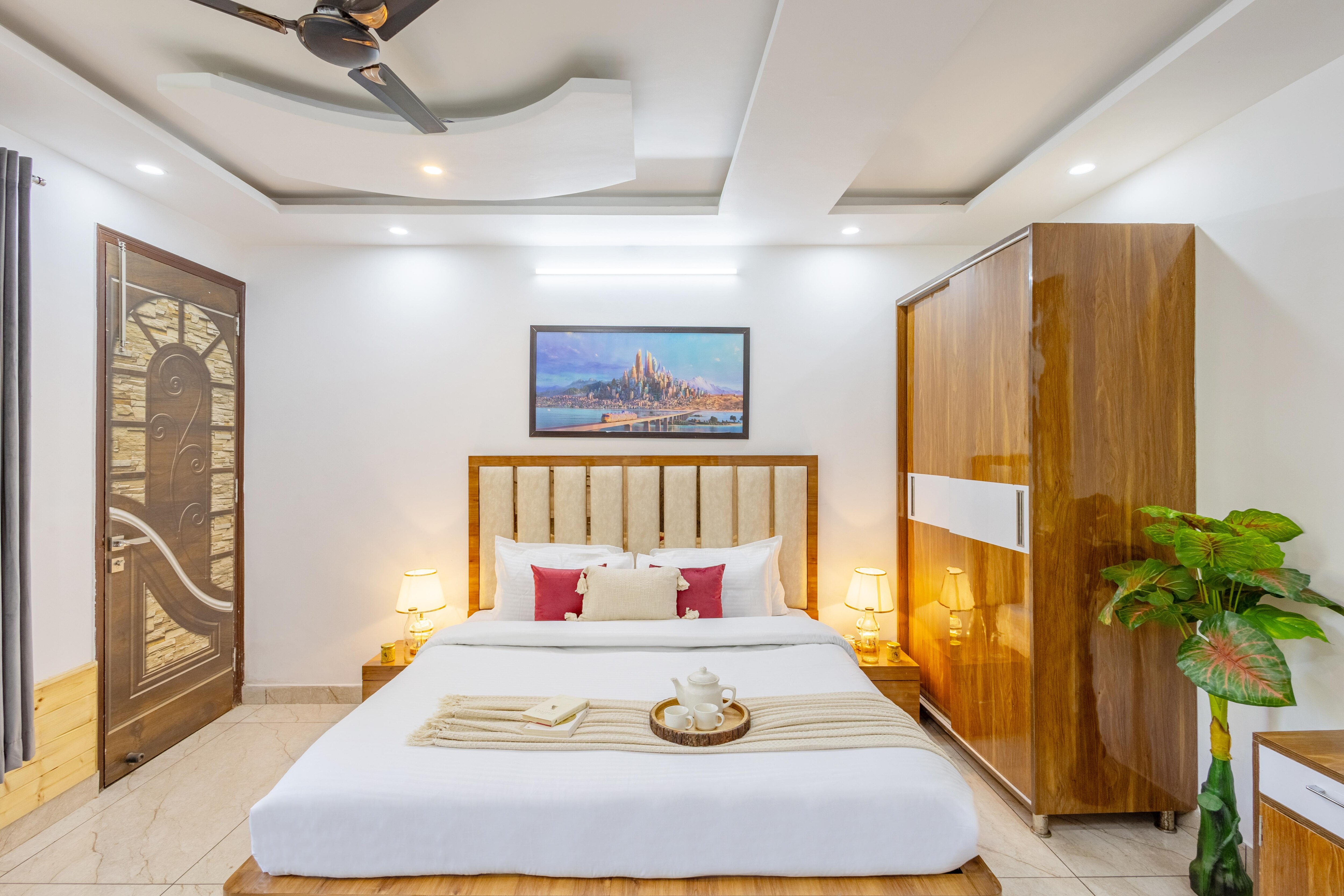 Alaya Stays 4 BHK Apartment with Hill View | Vihaan Drizzle - Tap to explore photos