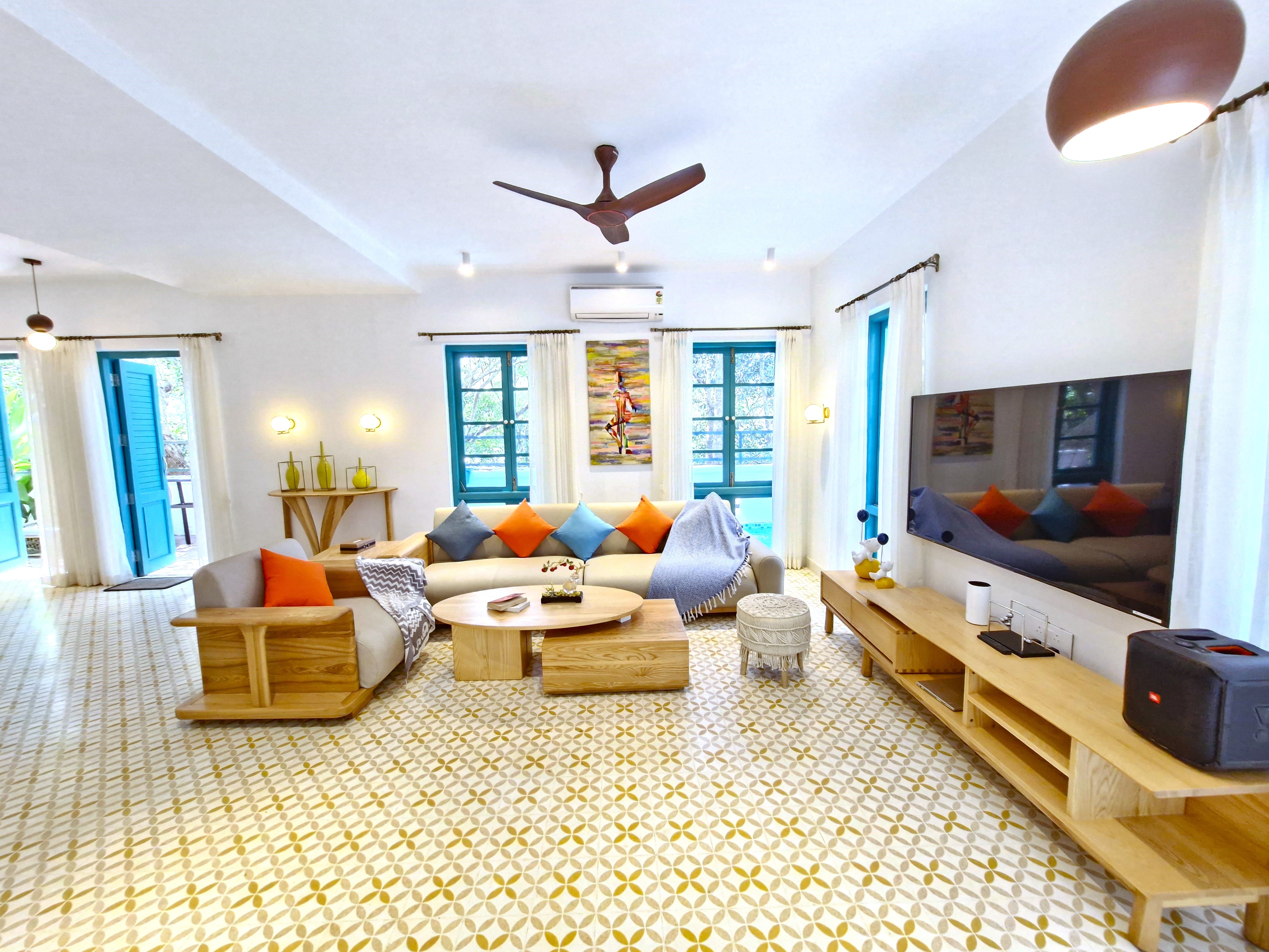 Iksana by Dancenter 3 BHK Pvt Pool in Siolim, Goa