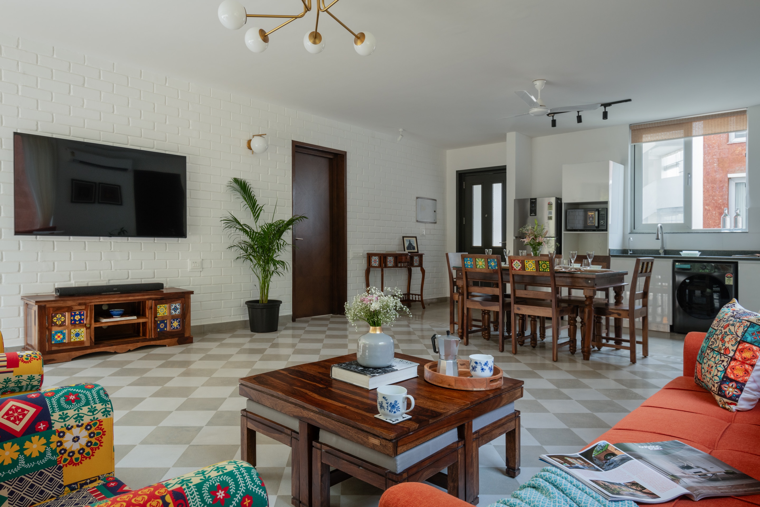 El Rosario- 2BHK Apartment at Reis Magos by the Bluekite(105) - Tap to explore photos