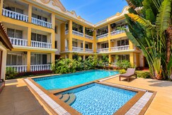 Spacious 2BHK with Pool Gym in Siolim, Goa