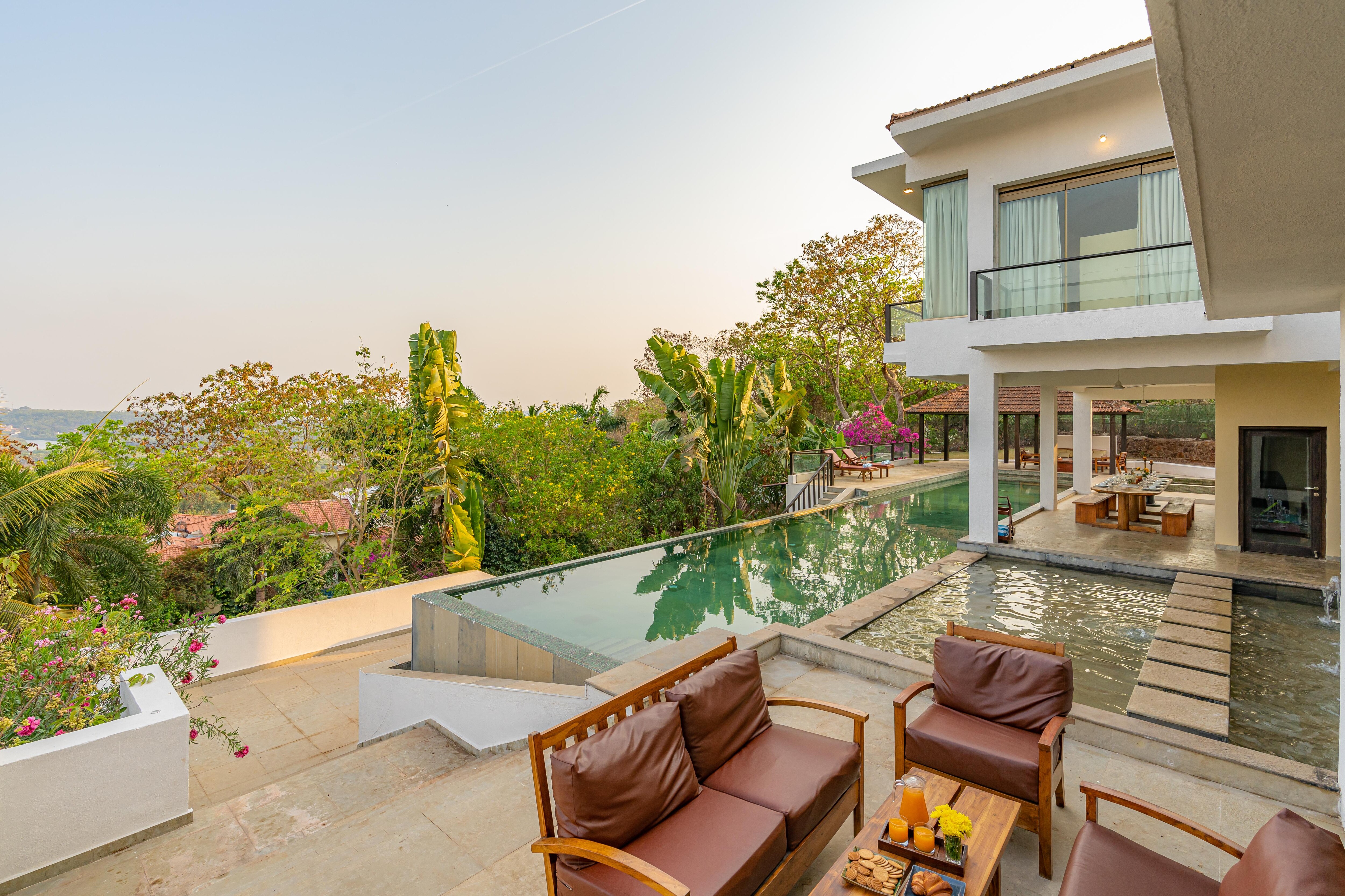 Hireavilla | Cliffhouse - 5BHK Hilltop Villa with Private Pool - Tap to explore photos