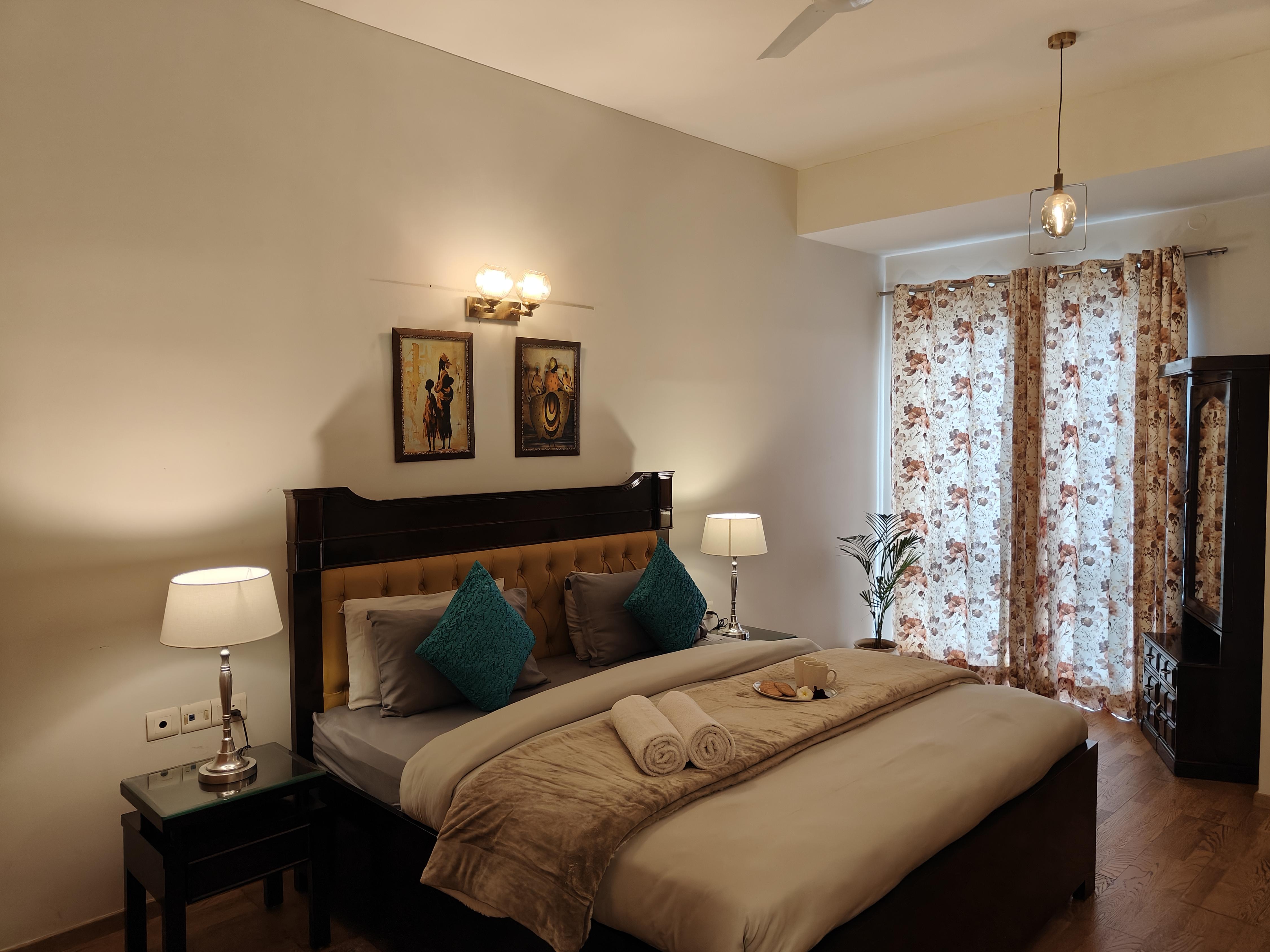 Hostie Enigma Entire 2BHK Duplex Apartment near Golf Course Road.  - Tap to explore photos