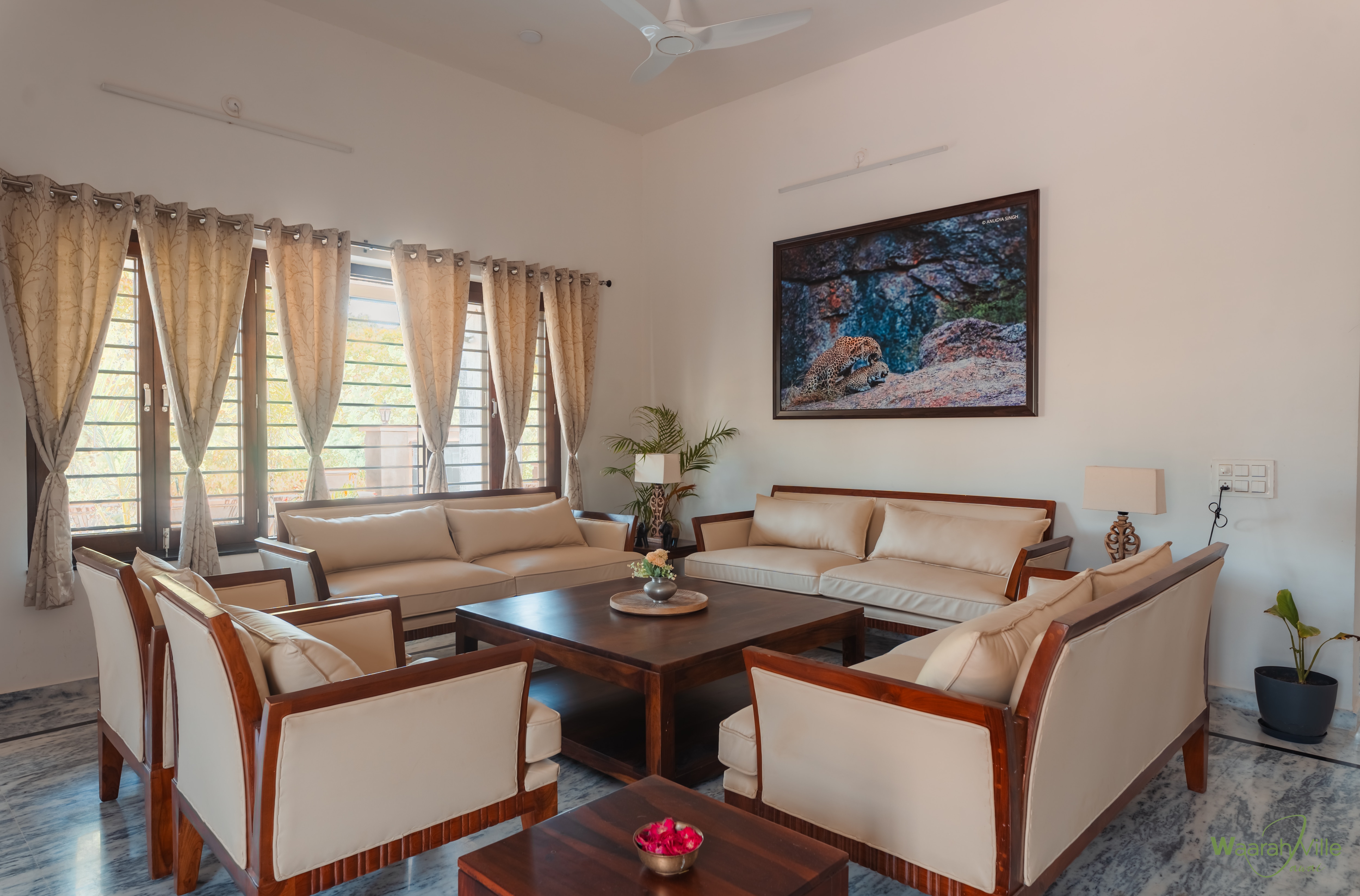 Waarah Ville | 3BHK Ground Floor | - Tap to explore photos