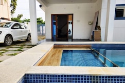 Sunny Beach House 2 BHK Villa at Mahabalipuram ECR, Mahabalipuram