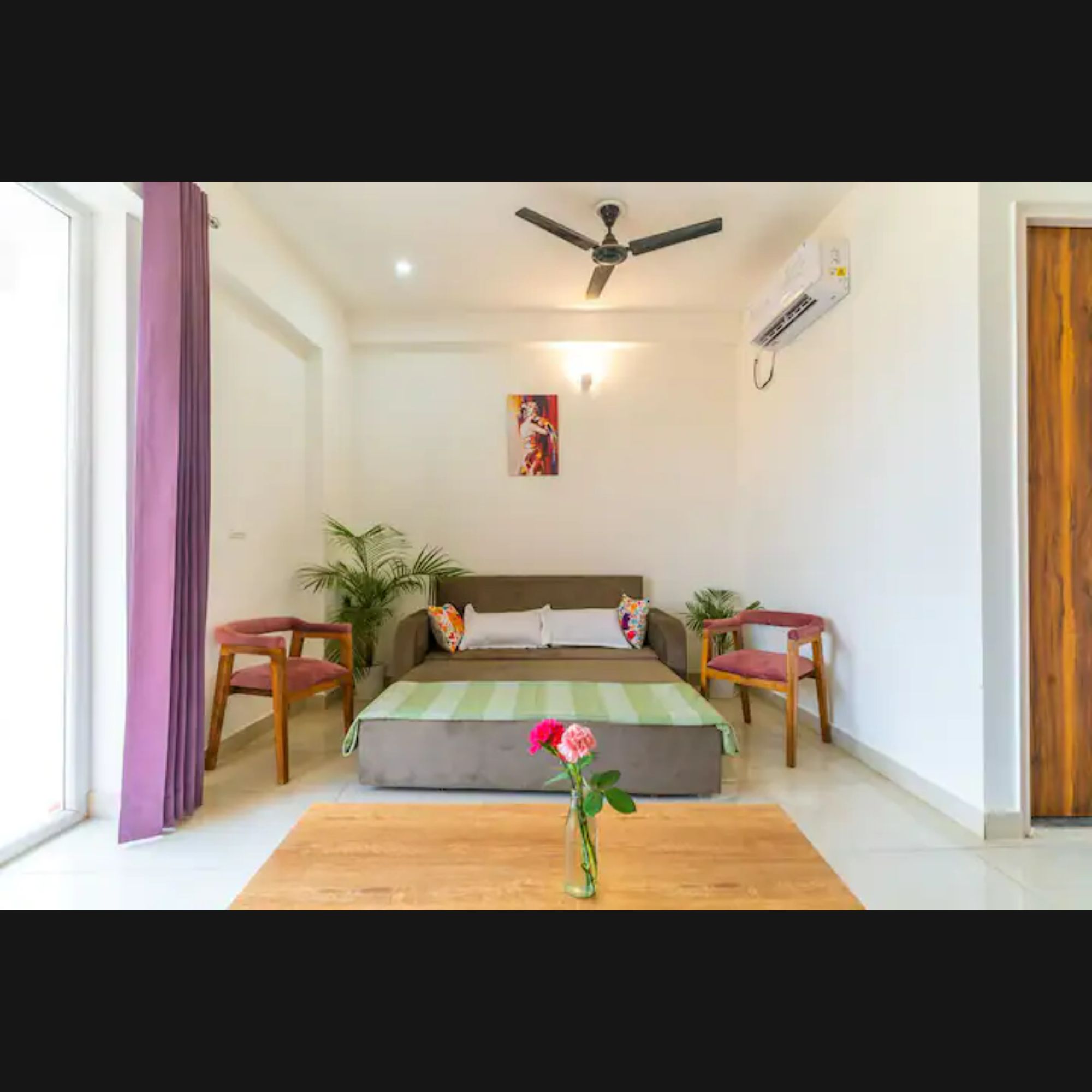 Bricks3 | Stylish Furnished,1BHK with Living for 4 - Tap to explore photos