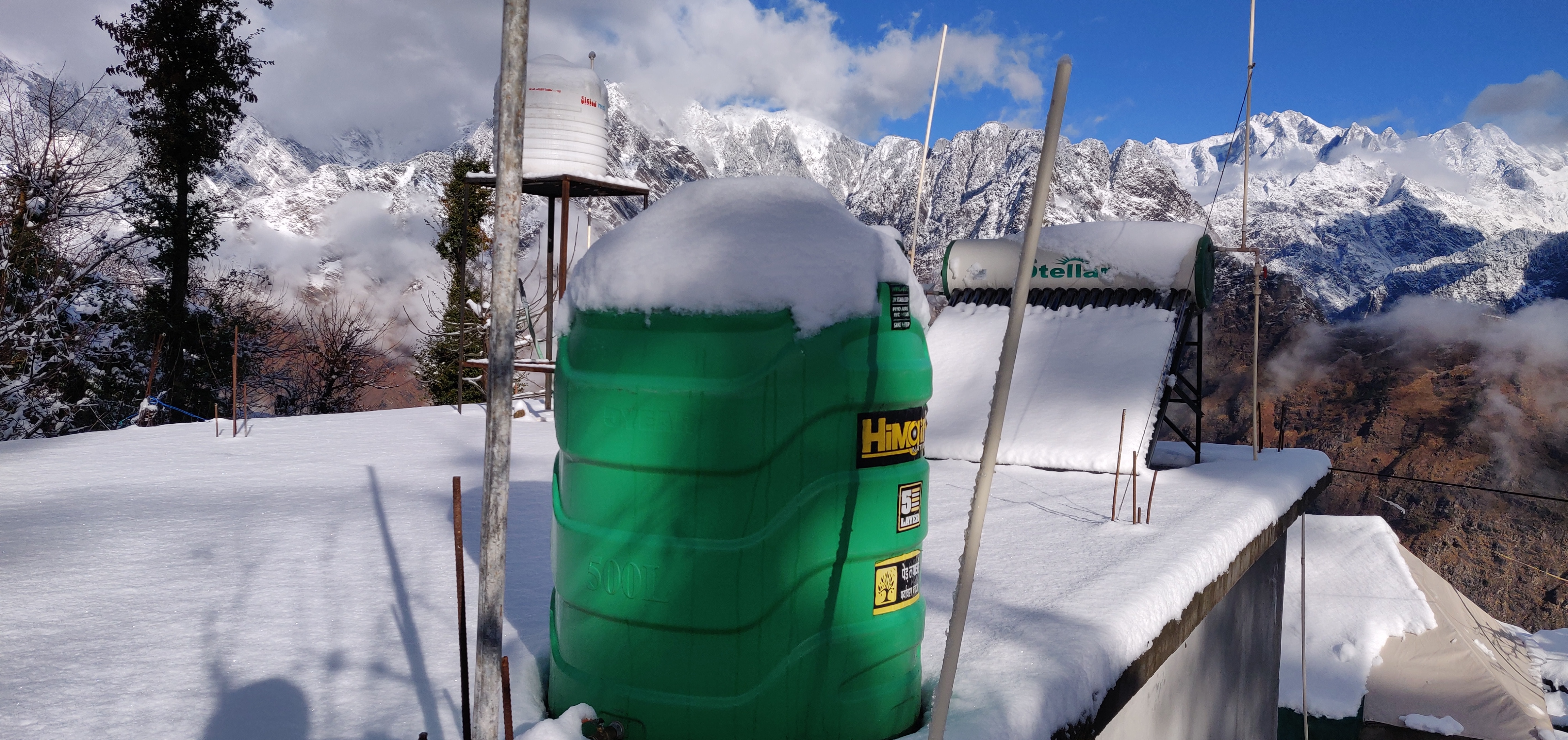Auli - Swiss Camp - Tap to explore photos