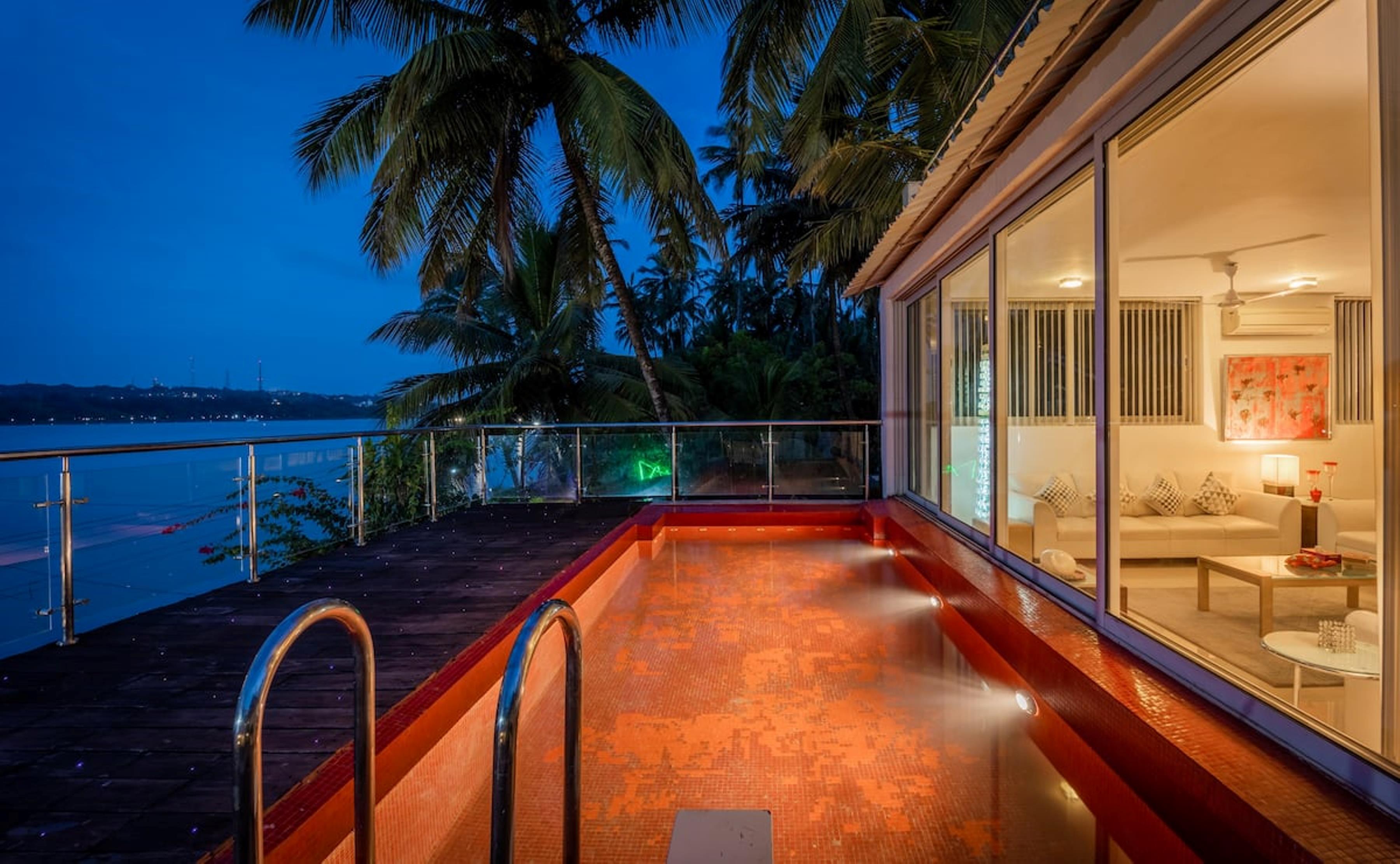 Rainforest Virgo 3 BHK RiverFront Private Pool Villa - Tap to explore photos
