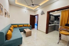 Home Escape 1BHK Bliss with Balcony Near Mahalaxmi Nagar, Indore