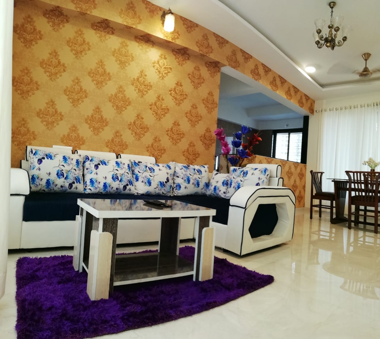 Luxury Service Apartment - Tap to explore photos