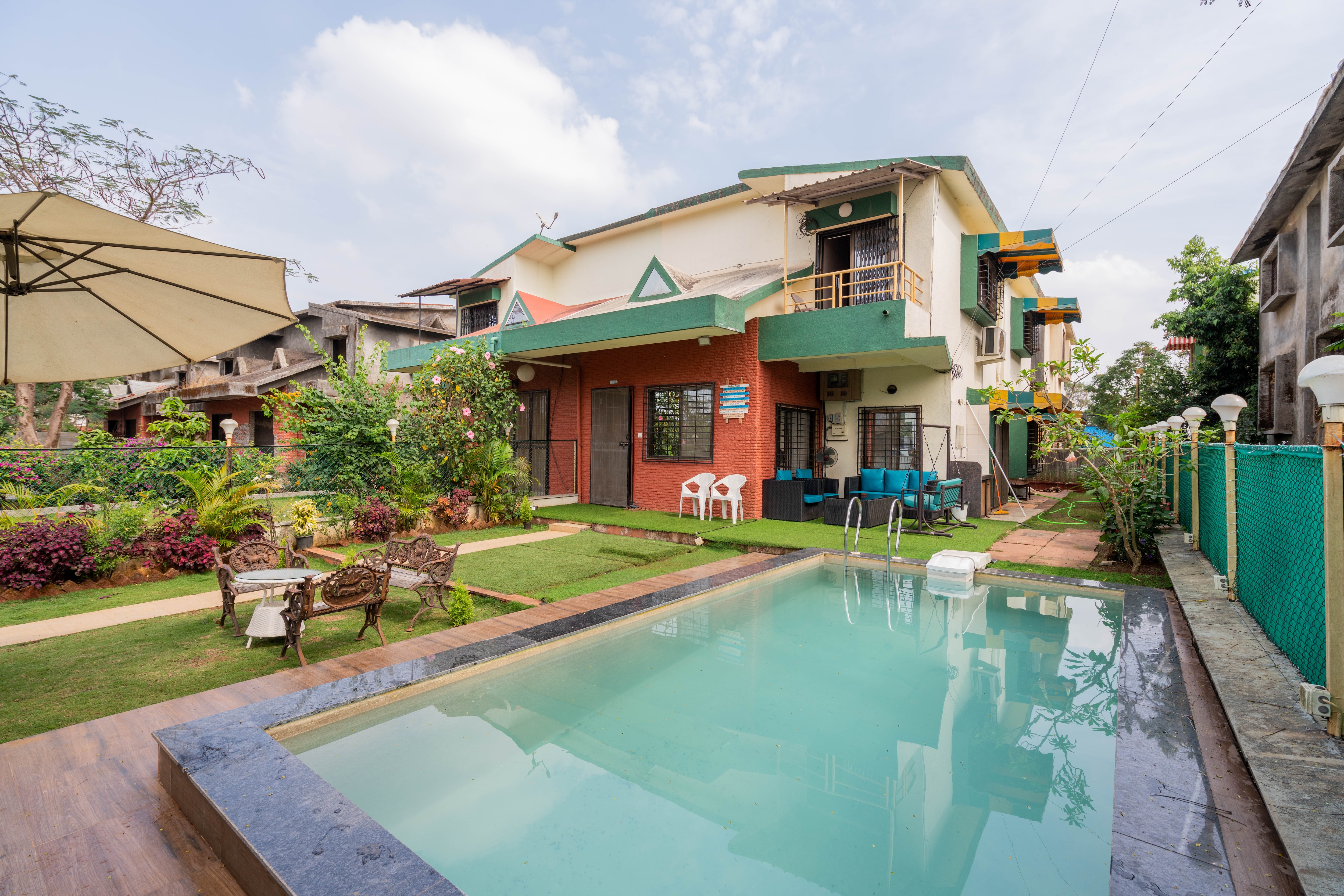 Pool Villa 36 by The Rentalgram | 3BHK Private Pool Villa | Pet-friendly & Budget-friendly Villa - Tap to explore photos